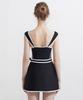 Ageunel Black Swan Skirt