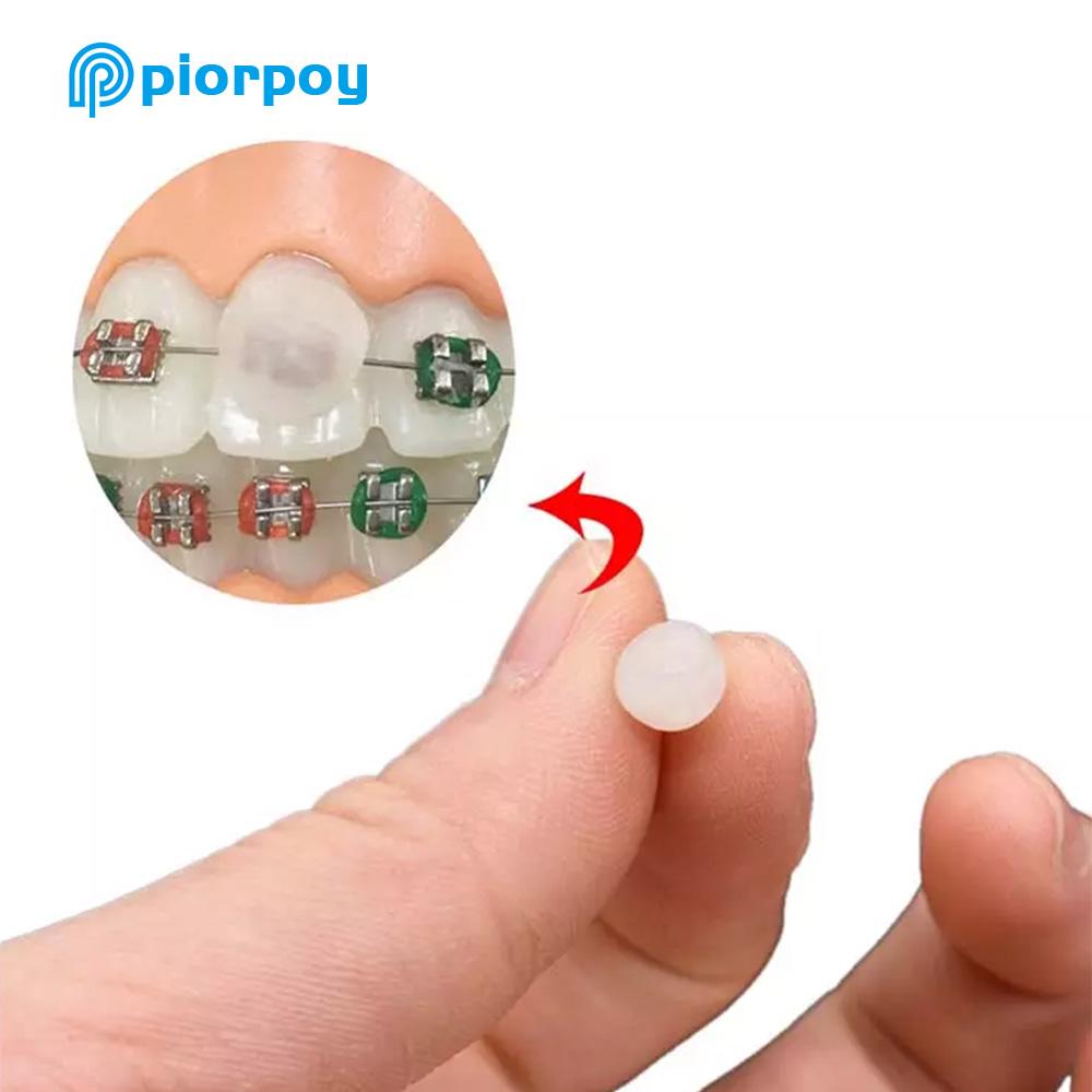 PIORPOY 10Box Dental Orthodontic Wax Strips for Teeth Braces Wearer Aligners Ortho Wax Dentistry Accessories Oral Care Tools