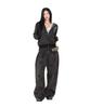 Aakam Akm Cros2 Leopard Zip-Up Hoodie (Charcoal)