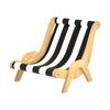 Summer Pet Ice Pad Black and White Striped Sofa Lounge Chair Removable and Washable Cat Hammock Camp Bed Cat Nest Suitable for All Seasons