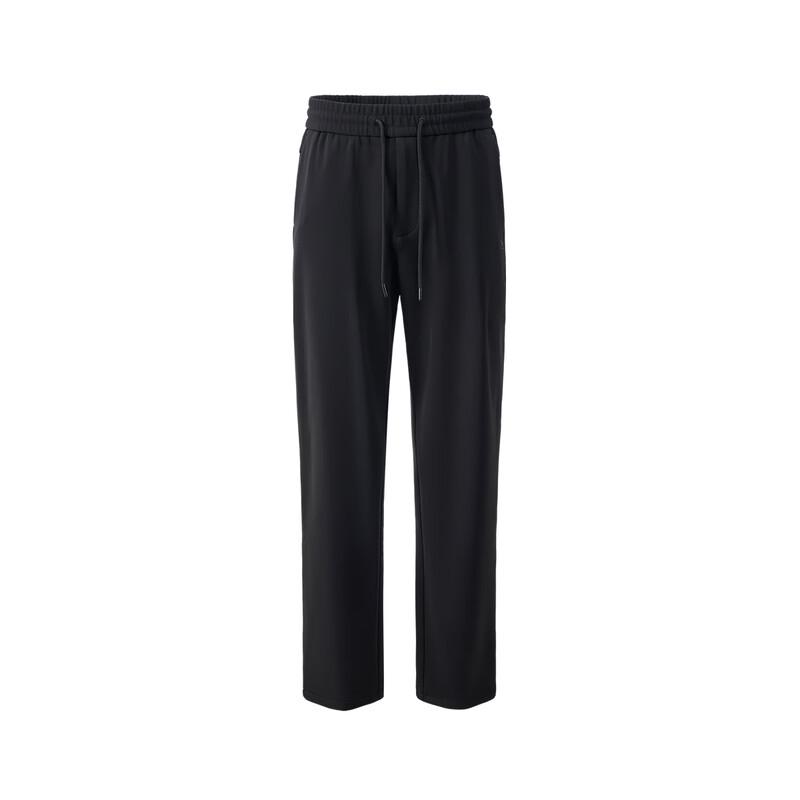 GIOVANNI VALENTINO Men's Fleece-Lined Straight-Fit Casual Trousers