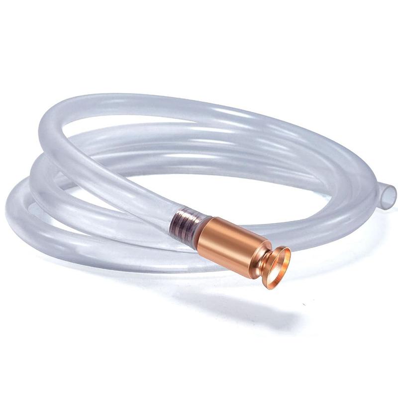 Self Tools Gasoline Fuel Siphon Hose Pump Manual Suction Pipe 2M for Car Motorbike Boat Emergency