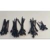 50 Pcs Car Line Cable Ties Zip Tie Push Rivet Clip Wiring Loom Harness Fastener