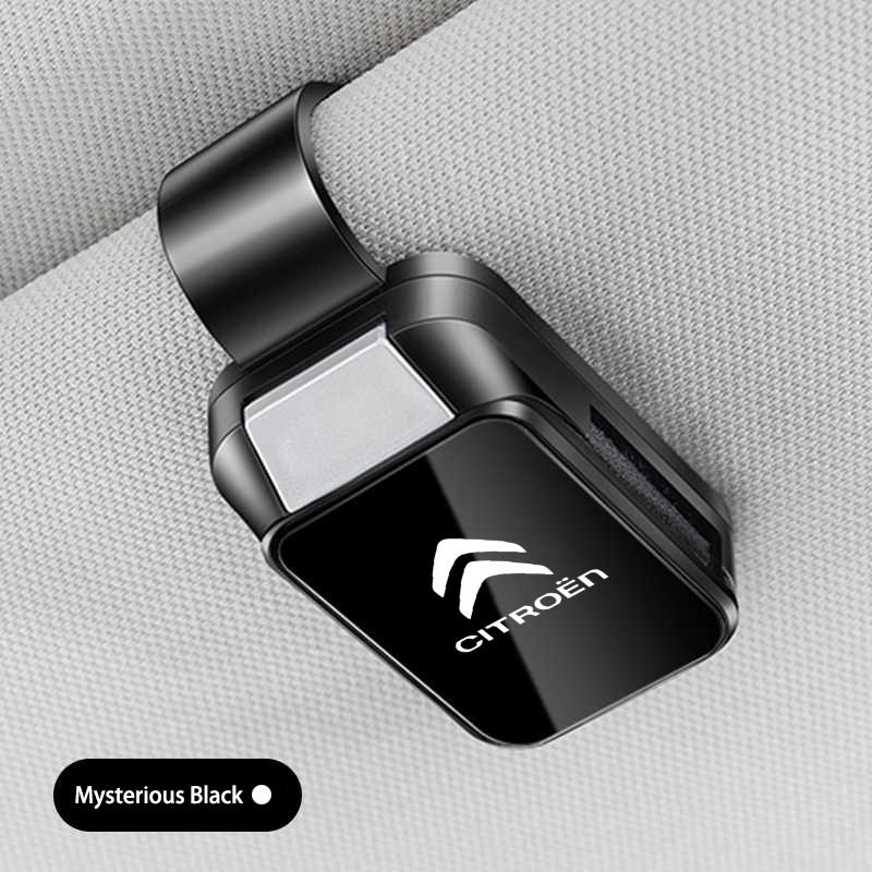 Car Interior Sun Visor Eyeglasses Holder Sunglasses Clip For Citroen C4 C3 C2 C1 C5 DS3 Berlingo Xsara Grand Picasso Headrest