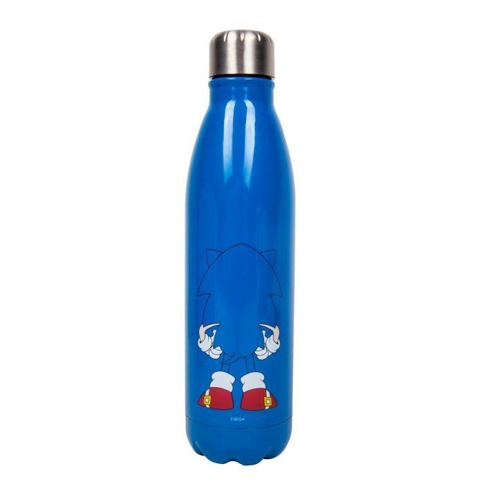 Gourde - Sonic the Hedgehog - 500 ml - Métal - Isolée - Randonnée