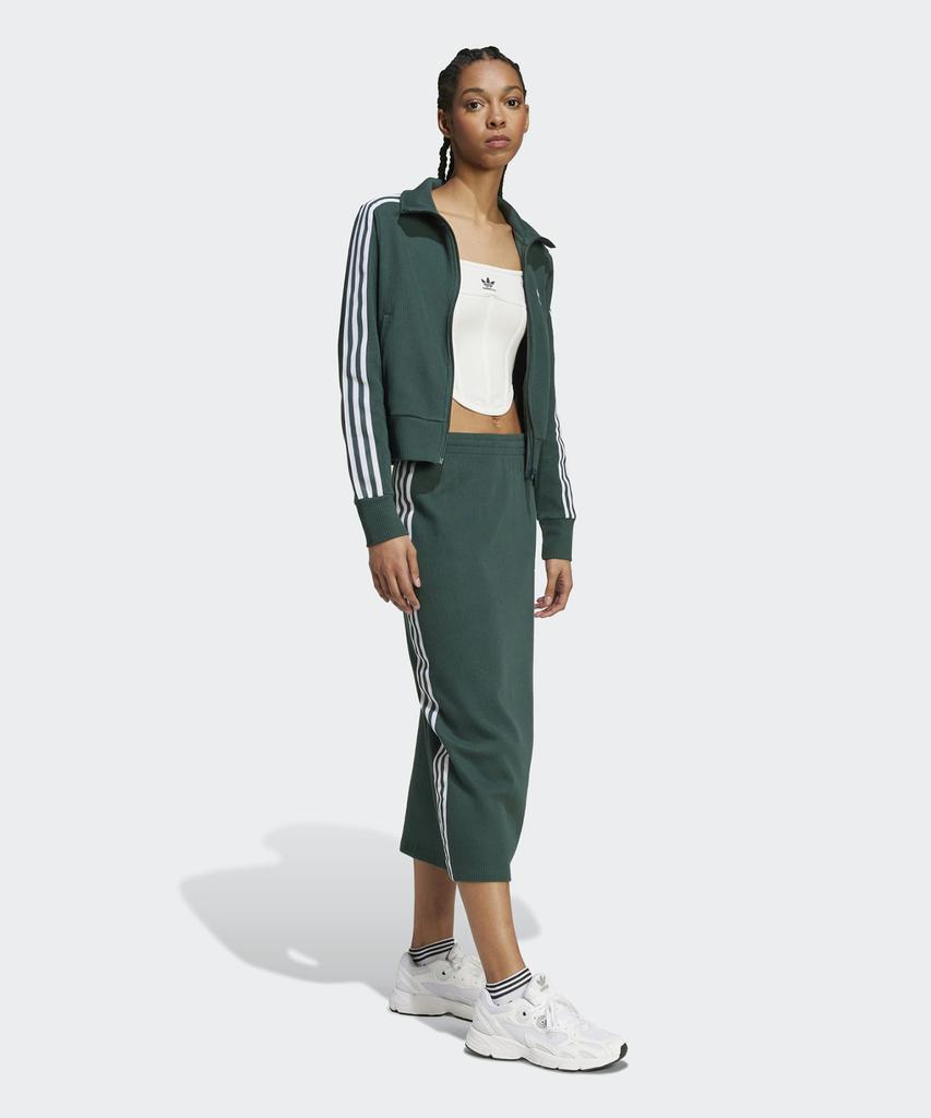Πλεκτό Φόρεμα Adidas Firebird - Πράσινο / Iw3167