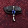 Awesome Tanzanite Gemstone Pendant: 925 Sterling Silver Handmade Pendant Necklace Jewelry