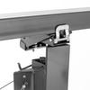 Drywall Lifter for Wall Panels and Ceiling Mounting: Load Capacity 68 kg, Height 140-335 cm Adjustable, Foldable, 3 Brake Wheels