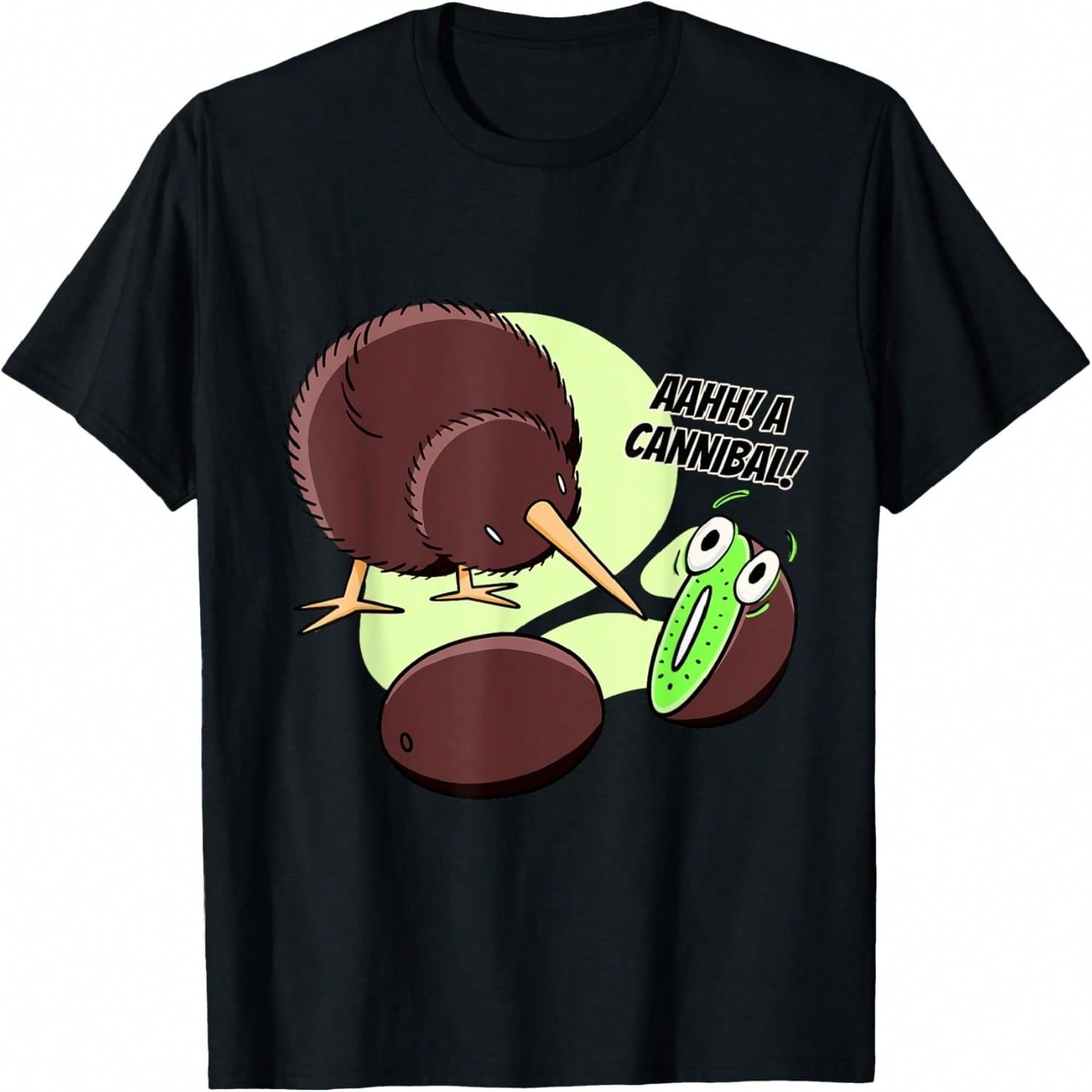 Kiwi Bird And Fruit Joke New Zealand Kiwi T-Shirt S разноцветный