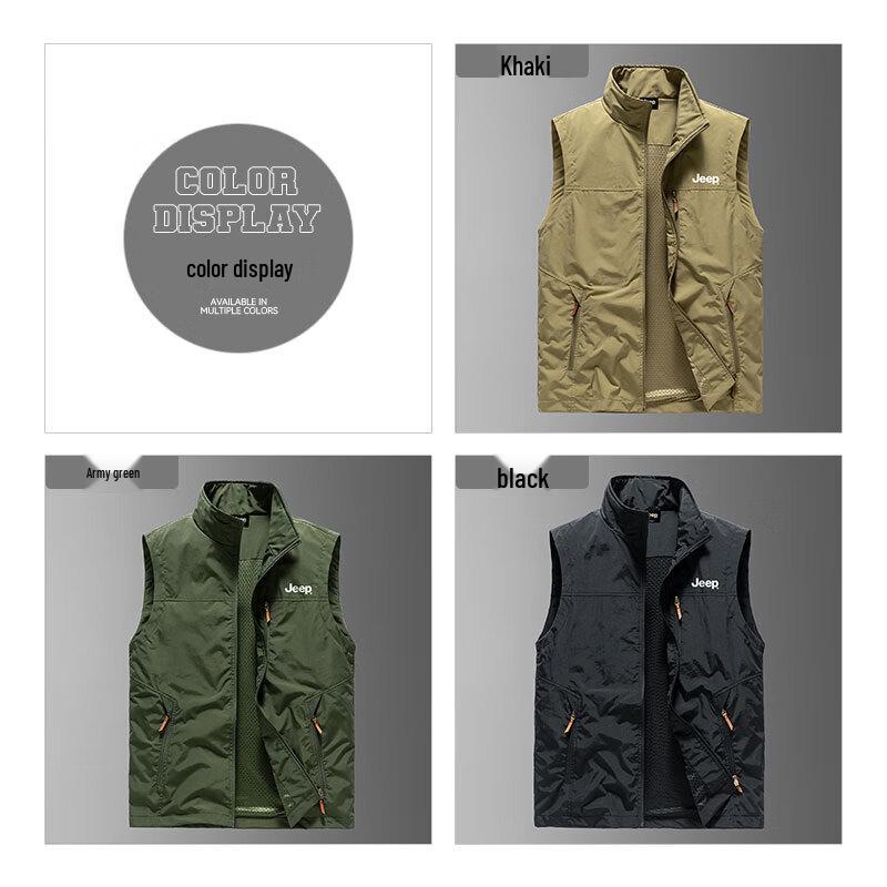 JEEP Men's Autumn Outdoor Utility Vest