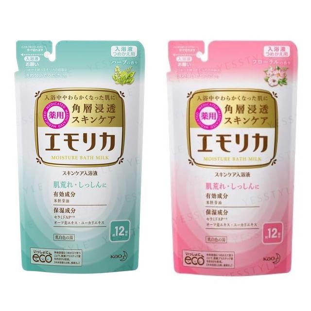 Kao - Emorica Moisture Bath Milk Floral - 360ml Refill