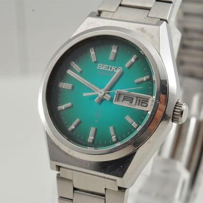 Used Working Item SEIKO Joyful 7903-0010 Battery Replaced Wristwatch