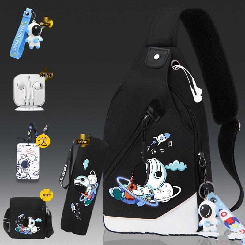 Нагрудная сумка-кроссбоди  Астронавт