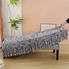 1Pcs Print Piano Bench Cushion Cover Rectangle Stool Covers for Living Room Bedroom