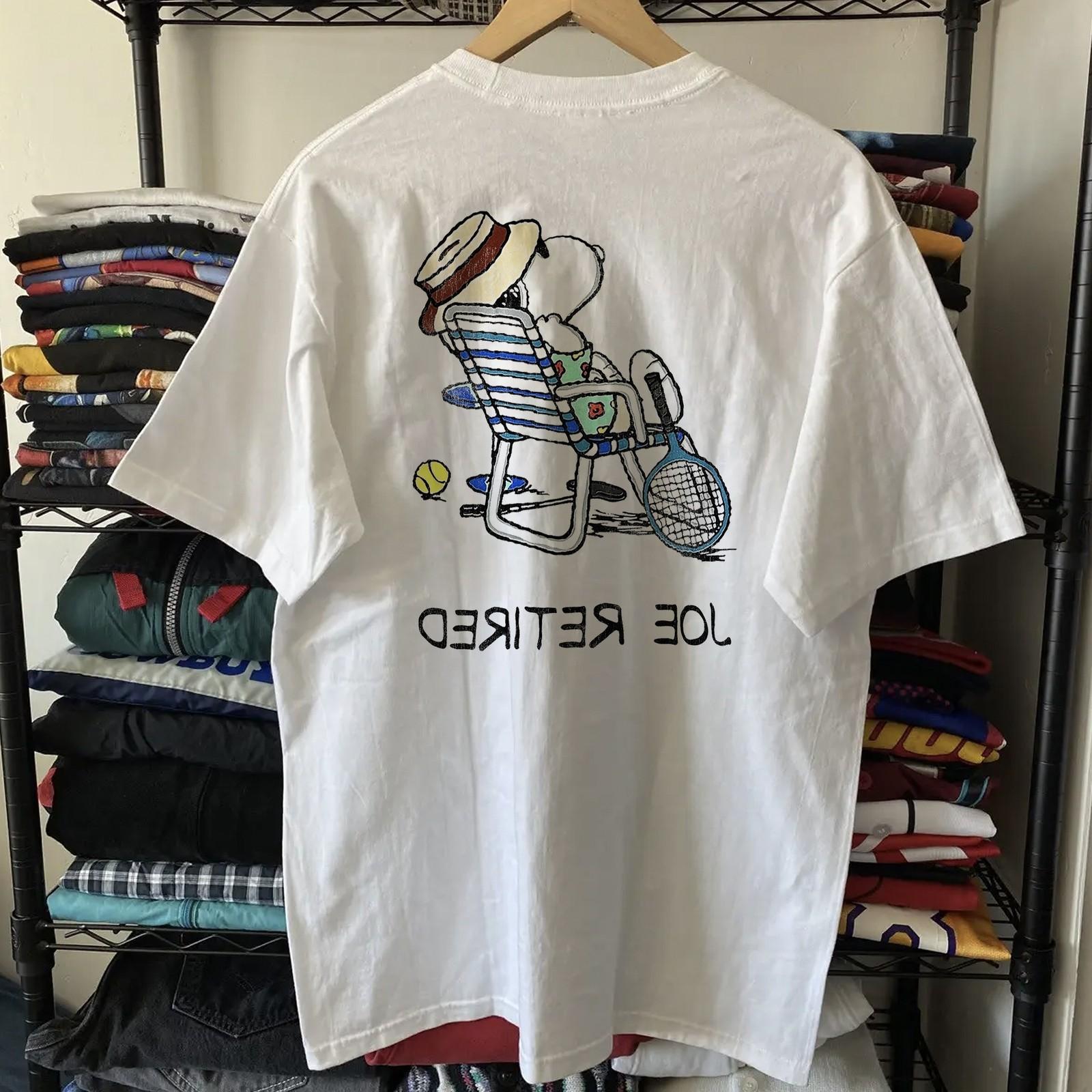 Snoopy Joe Retired - Promo T-Shirt White XXL 2XL