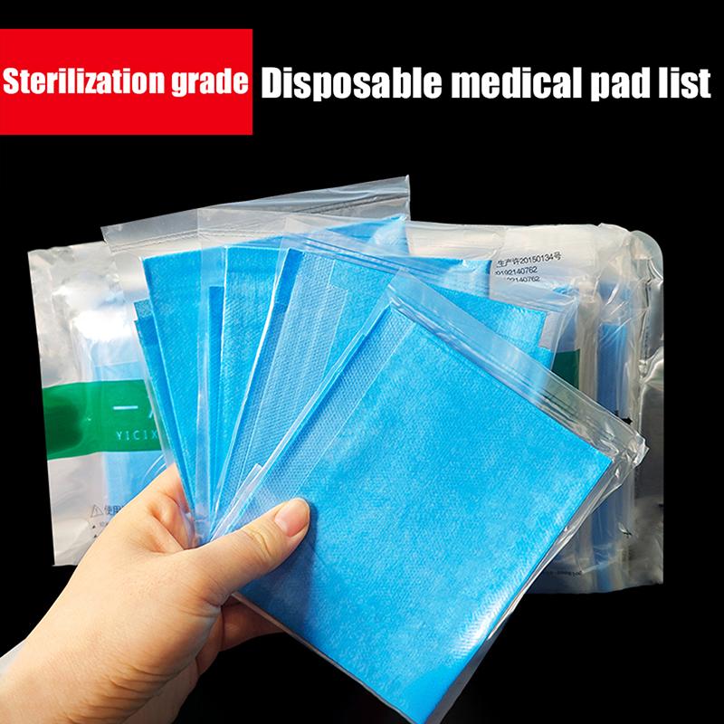 10/20/50 Sheets Disposable Surgical Drapes Surgical Sheet Blue Surgical Towel Non-Woven Sterile Sheet Waterproof Travel Mat