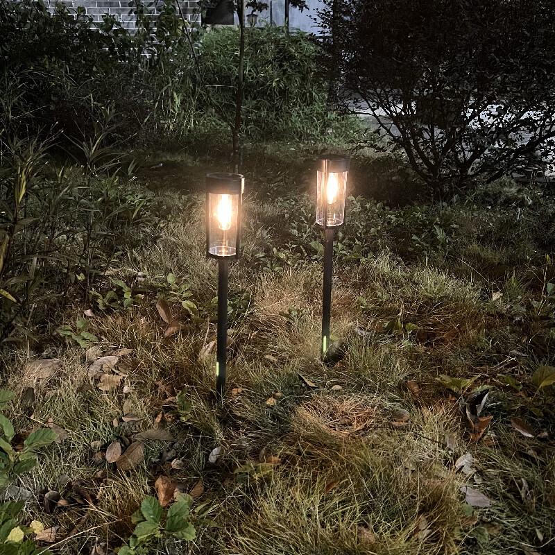 Outdoor Solar LED Garden Lawn Lights (2-Pack)
