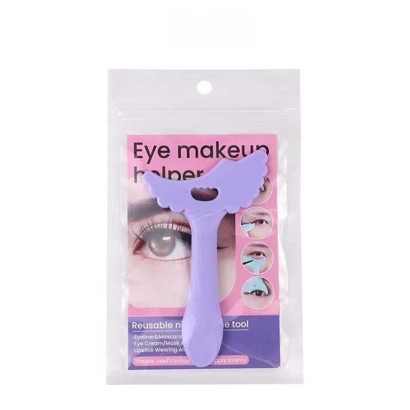 Wholesale Multi-Functional Eyeliner Stencil Wing Tips Silicone Eyeliner Aid Drawing Lipstick Wearing Aid Reusable Makeup Tools