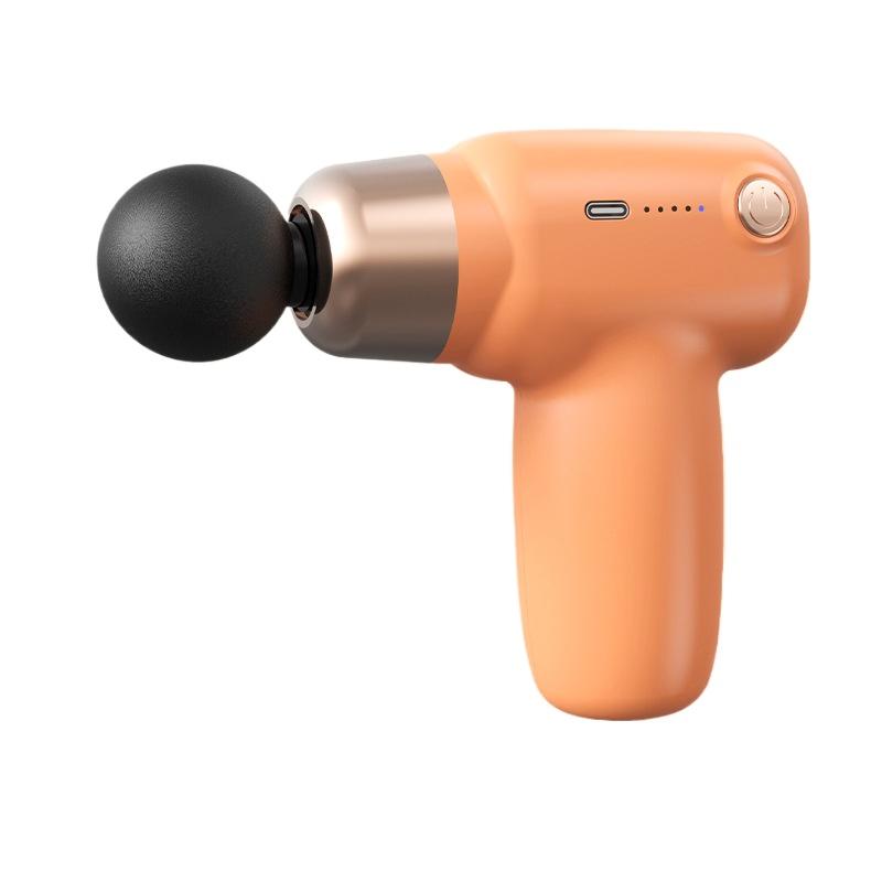 МИНИ Мини-массажер для расслабления мышц USB Мини-массажный пистолет Устройство для фасций Вибрирующий пистолет Фитнес-оборудование Бесшумный дизайн