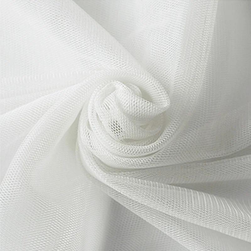 Encrypted Soft Mesh Tulle Fabric For Sewing Wedding Dress Wedding Decorations Curtains Mosquito Nets DIY Sewing Fabrics1m/5m/10m