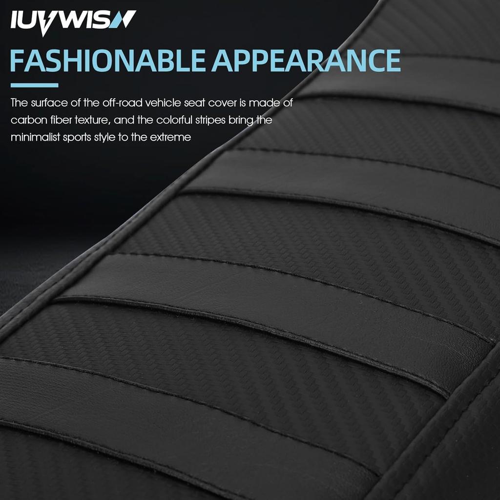 Seat Cover for Surron LBX 79bike Falcon Pro, Electric Dirt Bike Seat Cover for Sur Ron Black,Non-Slip Soft High Elastic Leather