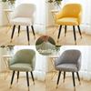 1/2/4Pcs Thicken Chenille Dining Chair Cover Elastic Anti-slip Armchair Seat Covers Office Chairs Slipcover for Kitchen El