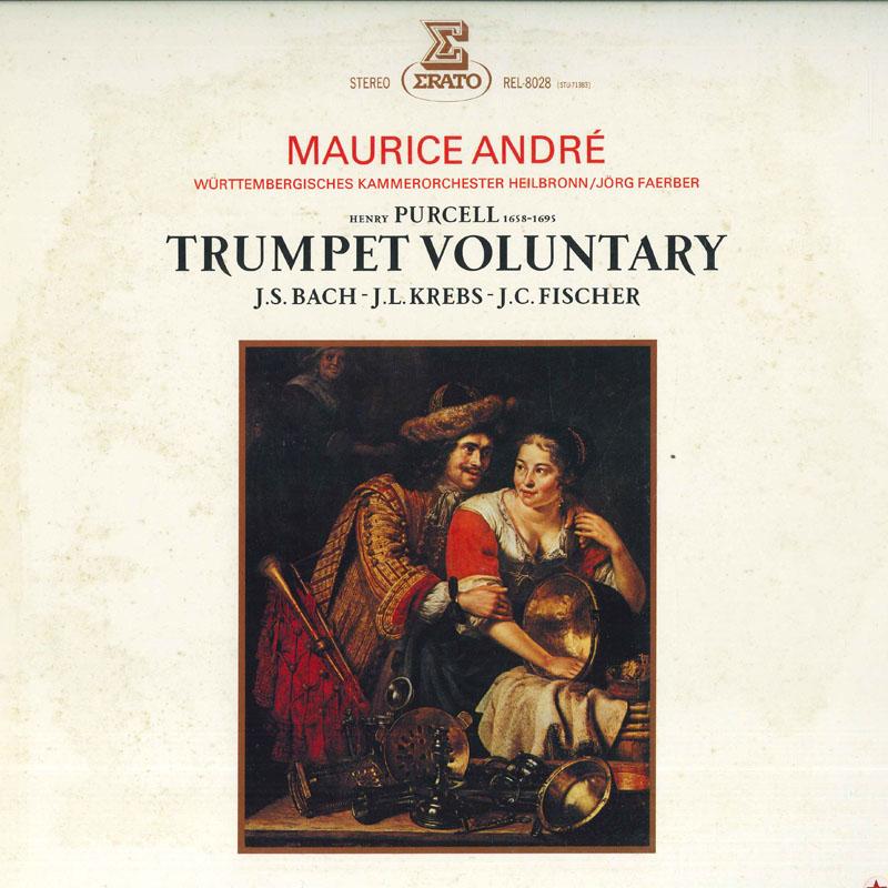 

LP Record MAURICE ANDRE - trumpet voluntary REL8028 ERATO 1981 Japan Classical Used