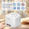 Ultrasonic Retainer Cleaner Machine, 49kHz Ultrasonic Dentures Cleaner for Retainer, Mouth Guard, Aligner, Toothbrush Head, 340ML Ultrasonic Cleaning