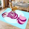 1pc Alice Rabbit Carpet for Playroom Bedroom Living Room Sofa Home Decor,kids Game Area Rug Non-slip Floor Mat Y728104