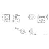 M6 Rack Mount Screws 19 Cage Nuts Set of 50 LogiLink