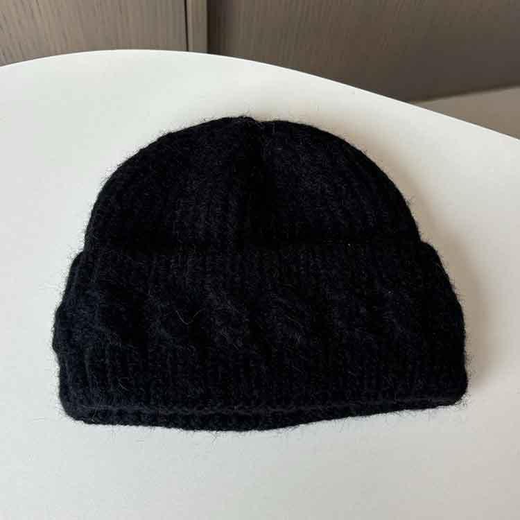 Dongdaemun New Women's Autumn and Winter Knitted Hats, Male and Female Couples Pullover Hats, Student Outdoor Warm Wool Hats