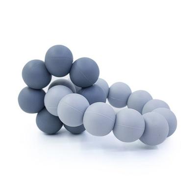 Agaphra Bead Teether, Light Gray, 1 Piece, Korean Baby Products