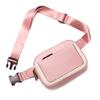 Hot Selling Leather Women's Fanny Bag Shoulder Strap Adjustable Crossbody Fanny Bag Men's Breast Bag Crossbody Storage Bag