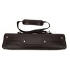 Flute Carrying Bag Hand Synthetic Leather Wind Instrument Storage Case with Shoulder StrapBrown