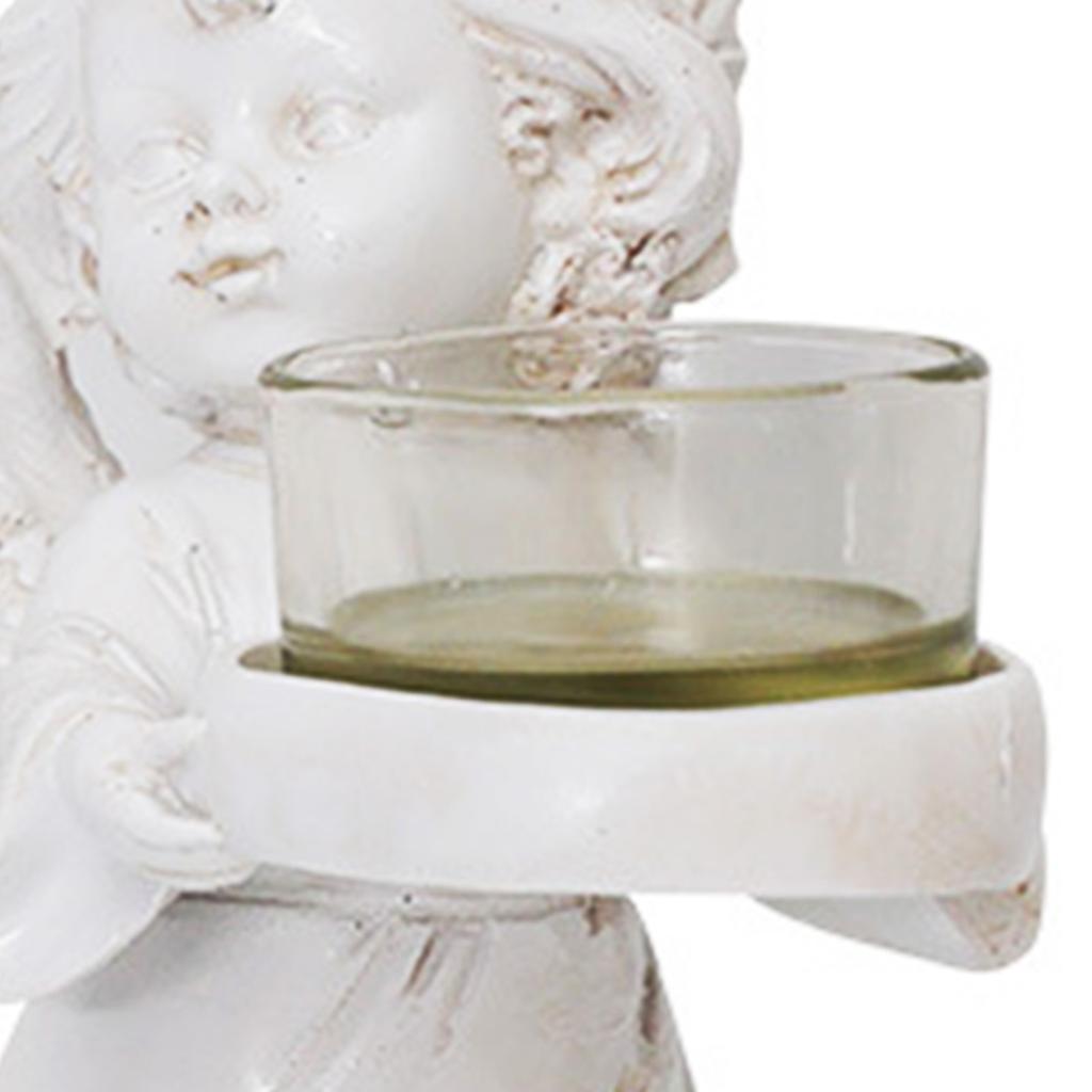 Vintage Kerzenständer Dekorativer Kerzenständer Halter Ornament für Hochzeit Aufführung Links