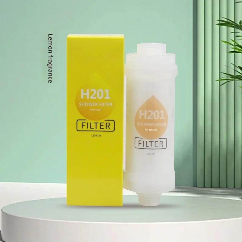 

Корея импортный ароматный душ, благоприятный для кожи, напорная фильтрующая душевая лейка для очистки лимон