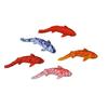 Fake Fish Resin Goldfish Figurine Artificial Floating Lucky Fish Statue for Aquarium