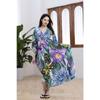 New Beach Smock, Printed Dress, Long Gown, Vacation Beach Dress