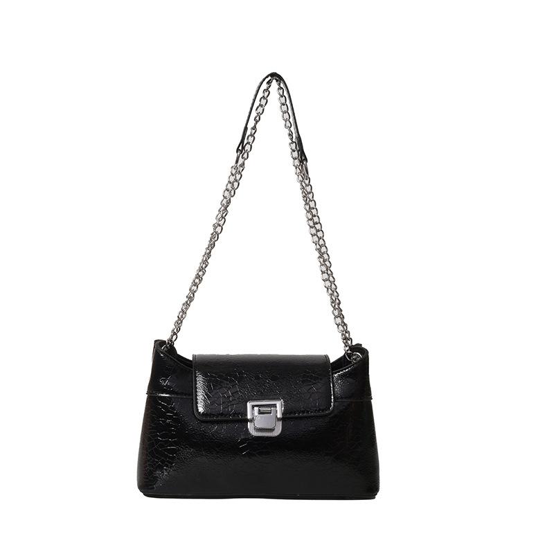 Frühling und Sommer Taschen 2025 neue trendige Mode vielseitige Kette Achselhöhle kleine quadratische Tasche Retro Damen Tasche Schultertasche