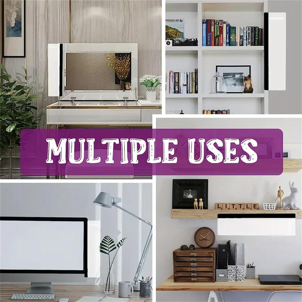 Monitor Memo Board Clip - Streamline Workspace, Enhance Decor with Durable Note Holder for Home & Office