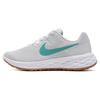 Revolution 6 Lightweight Cushioning Non-Slip Breathable Low-Top Casual Running Shoes Women Sneaker White Gray DC3729-012