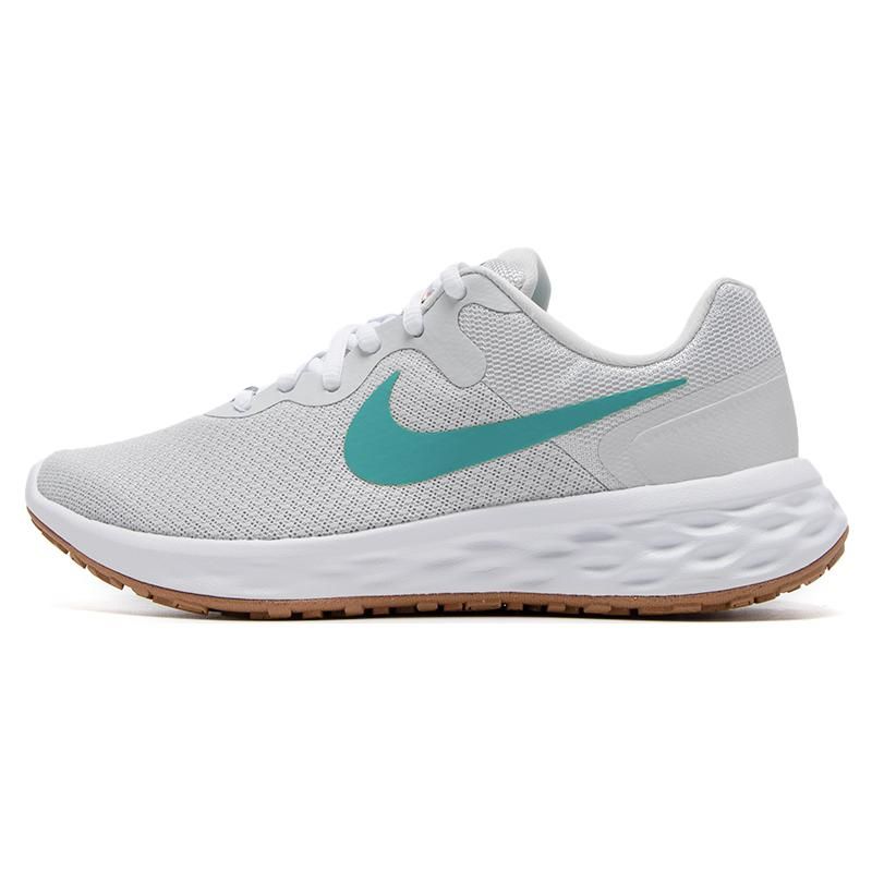 

Nike Revolution 6 Lightweight Cushioning Non-Slip Breathable Low-Top Casual Running Shoes Women sneaker White Gray DC3729-012 36.5