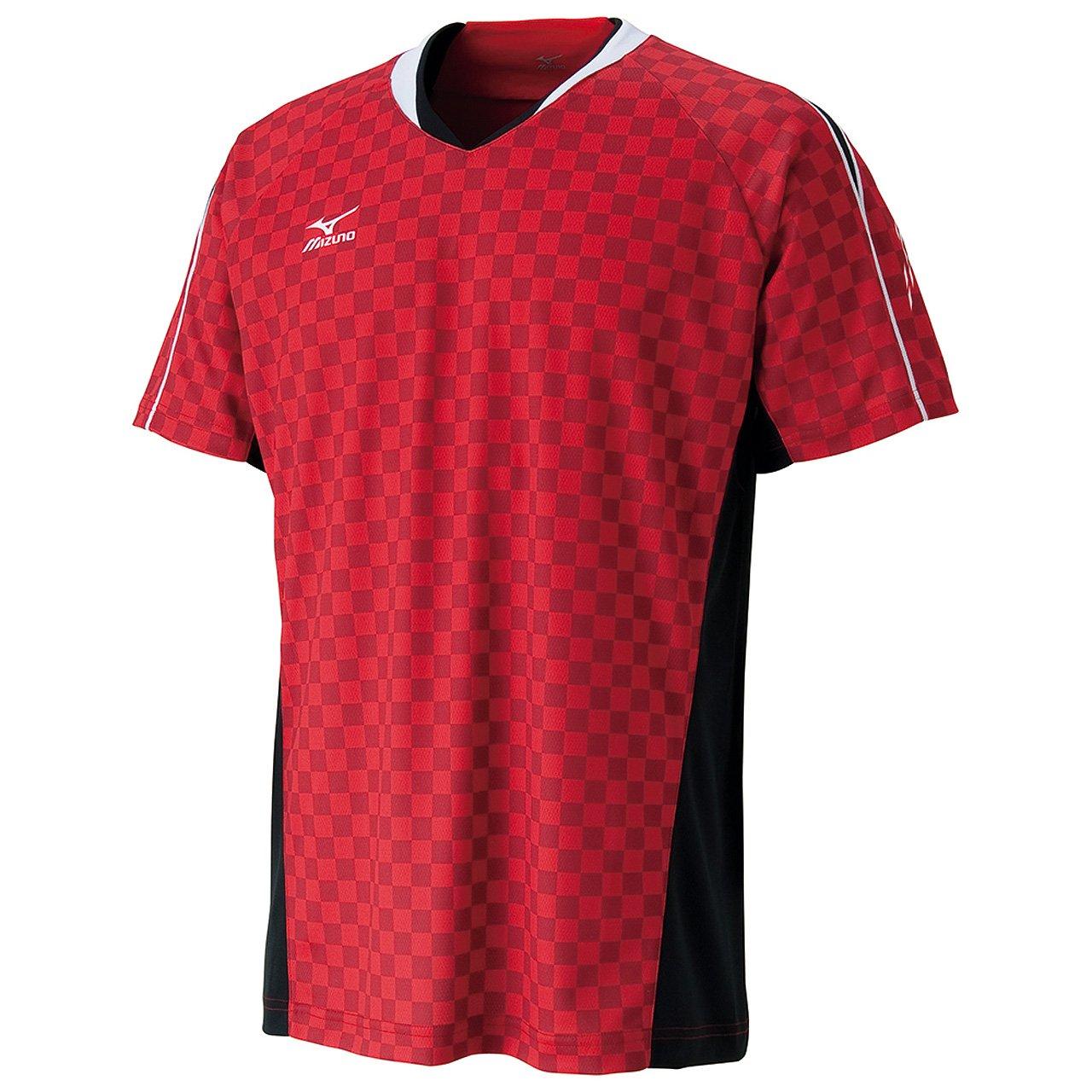

Mizuno Badminton Game Shirt 72MA6003 62 Size S [UNISEX] Red,