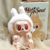 1: 1 High Quality Kawaii Monster Labub Blind Box Series PVC Labub Macaron Pendant Plush Doll Monster Keychain Birthday Gift