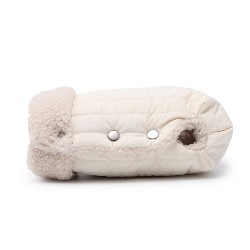 Soft Fleece Stroller Hand Warmer Insulated Infant Stroller Hand Gloves Convenient Open Close Stroller Hand Covers Gift