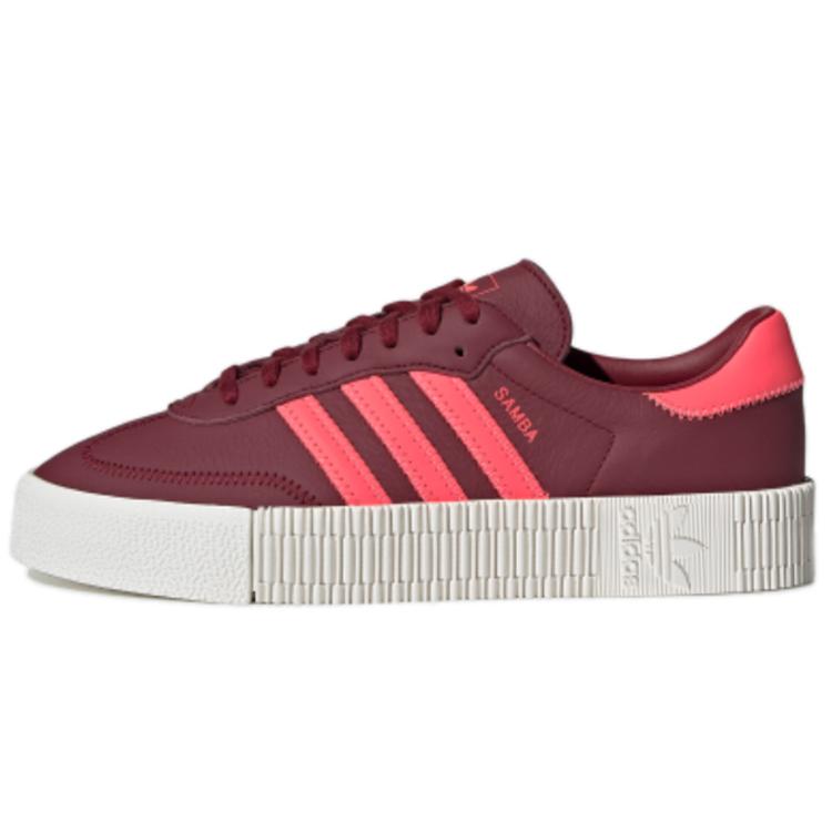 Adidas Sambarose W 'Dark Red White' Women's EE7045