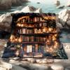 Magic Tree Library Blanket Fantasy Bookshelf Fleece Throw Cozy Reading Nook Decor Soft Warm All Season Home Gift