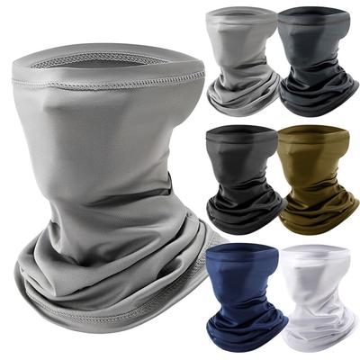 Sport Quick Dry Cycling Face Mask Ice Silk Breathable Face Scarf UV Protection Dustproof Face Bandana Summer