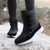Winter Outdoor High-Top Samt Warm Dicksohlige Baumwollschuhe Schneestiefel Neue Leichte Baumwollstiefel Damen