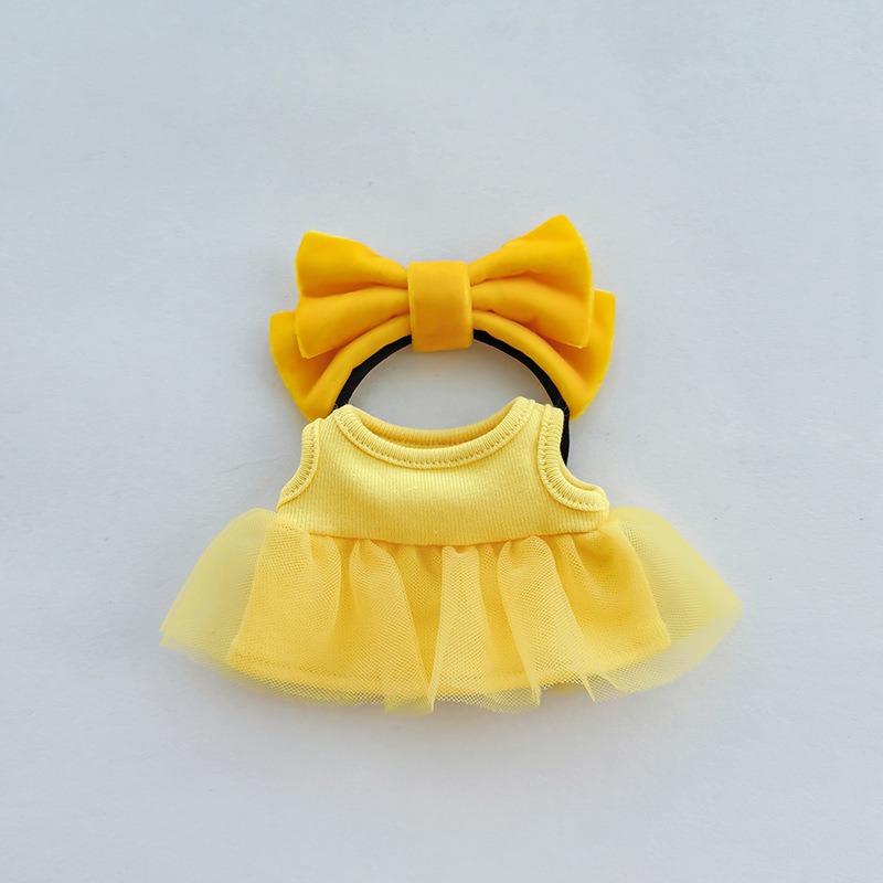 Designed For 17cm Labubu 3.0 Large Into Energy Series Clothes Labubu Lace Pleated Skirt Doll Accessories Fashion Present